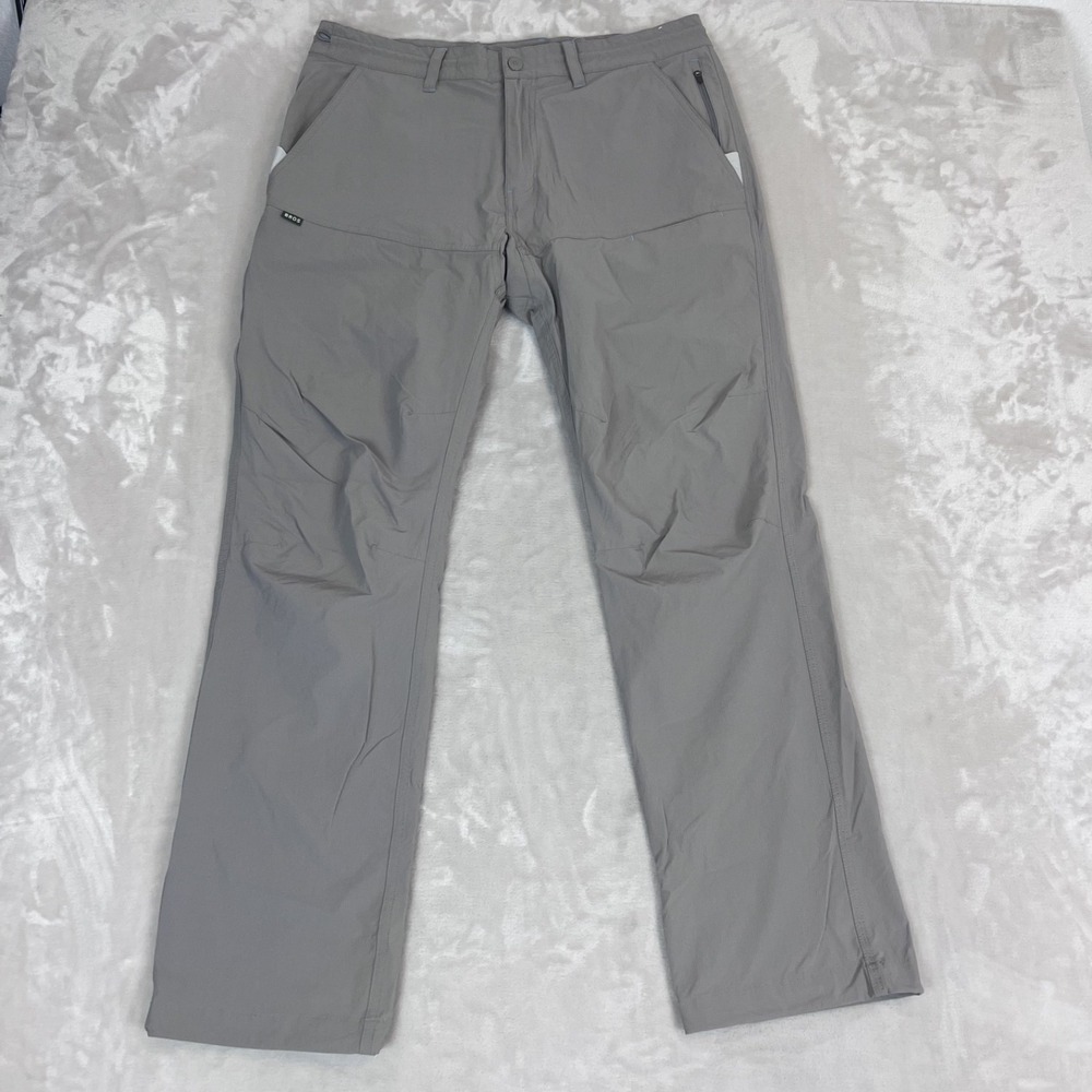 Howler Brothers Shoalwater Tech Pants Mens 34x32 Gray Outdoor Hiking Gorpcore